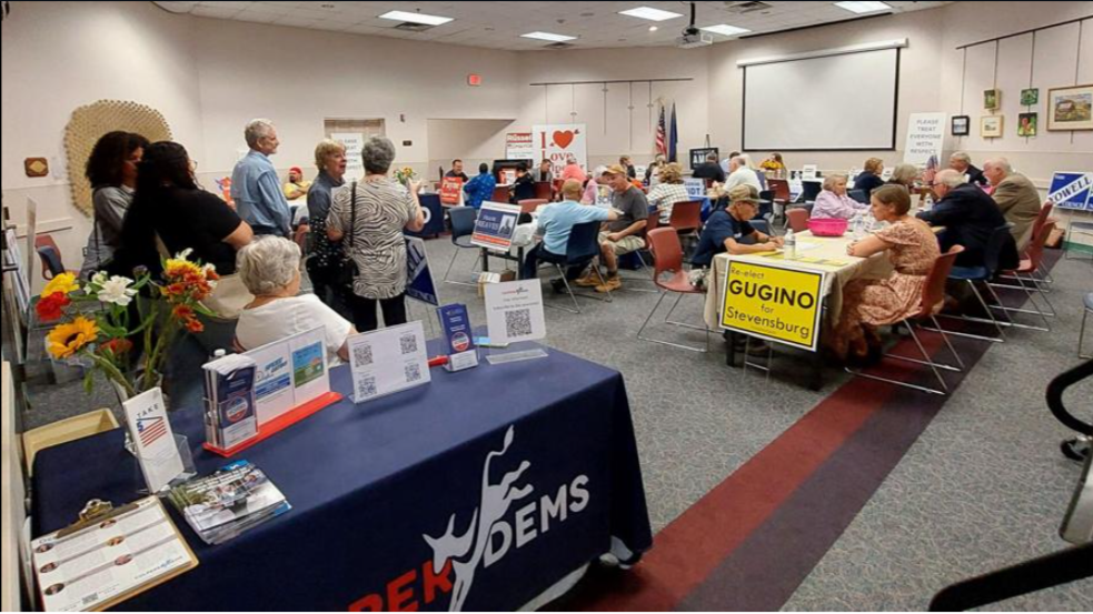 "Speed Dating" with local candidates at the Culpeper Library
